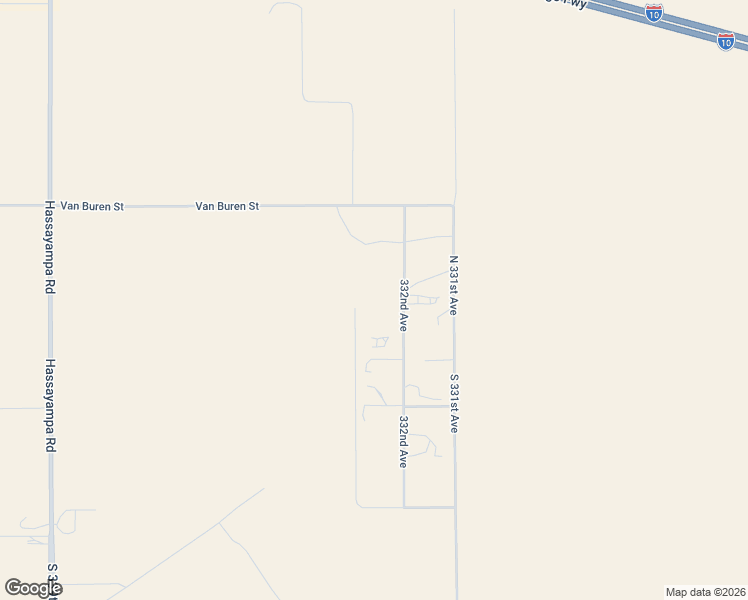 map of restaurants, bars, coffee shops, grocery stores, and more near 12 332nd Avenue in Tonopah