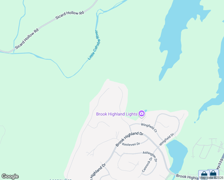 map of restaurants, bars, coffee shops, grocery stores, and more near 1067 Williams Trce in Birmingham