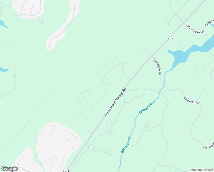 map of restaurants, bars, coffee shops, grocery stores, and more near South Oaks Drive in Shelby County