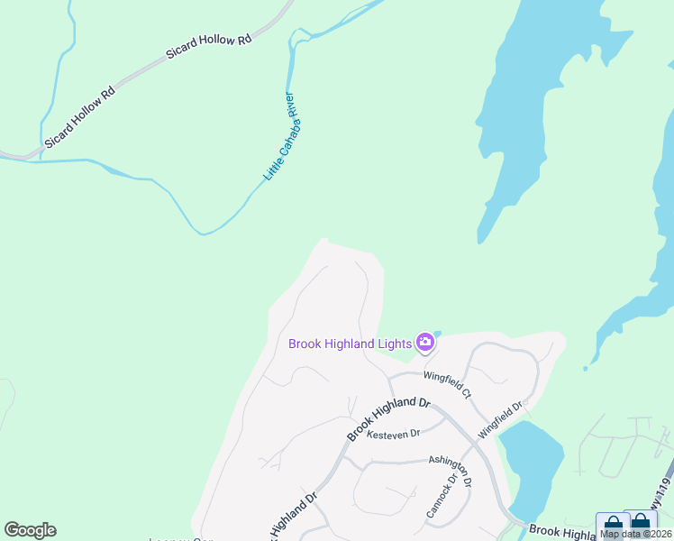 map of restaurants, bars, coffee shops, grocery stores, and more near 1067 Williams Trce in Birmingham