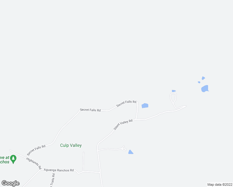 map of restaurants, bars, coffee shops, grocery stores, and more near 48610 Secret Falls Road in Aguanga