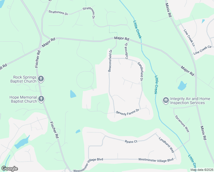 map of restaurants, bars, coffee shops, grocery stores, and more near 225 Beaconsfield Drive in Sharpsburg