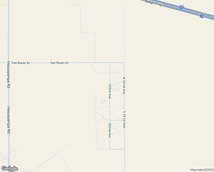 map of restaurants, bars, coffee shops, grocery stores, and more near 12 332nd Avenue in Tonopah