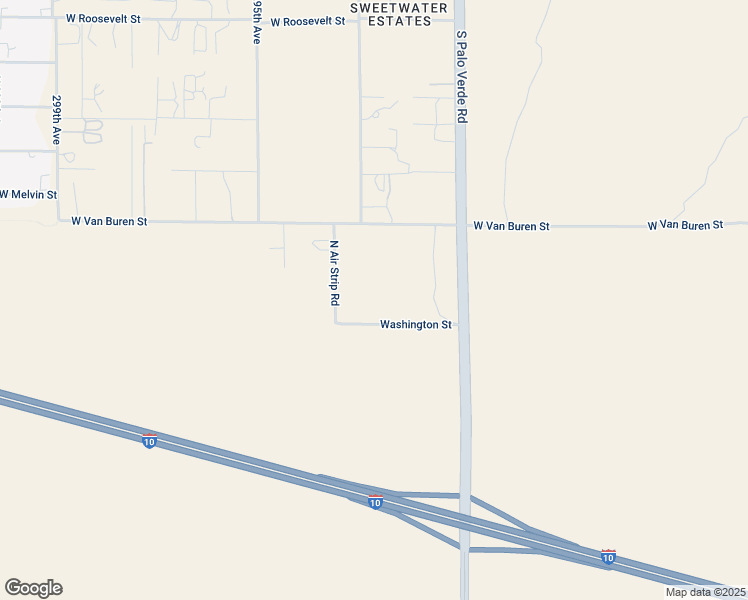 map of restaurants, bars, coffee shops, grocery stores, and more near 29224 Washington Street in Buckeye