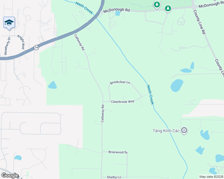 map of restaurants, bars, coffee shops, grocery stores, and more near 115 Brookclear Lane in Fayetteville