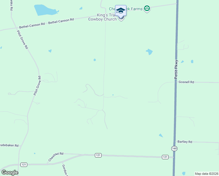 map of restaurants, bars, coffee shops, grocery stores, and more near 636 Possom Trot Hollow Rd in Whitewright
