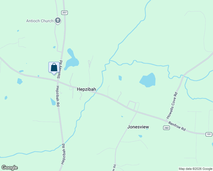 map of restaurants, bars, coffee shops, grocery stores, and more near 4842 Renfroe Road in Talladega