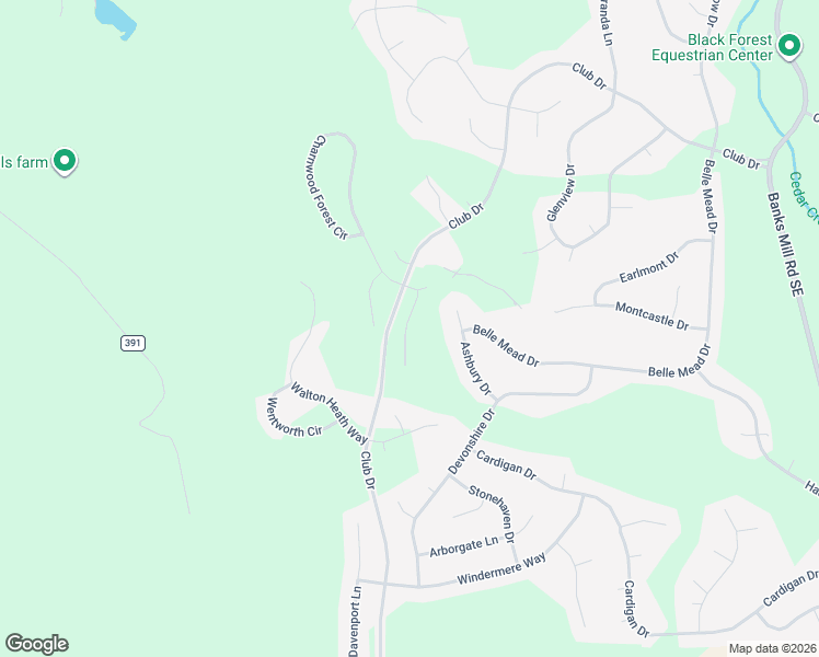 map of restaurants, bars, coffee shops, grocery stores, and more near 271 Whistling Straits Lane in Aiken