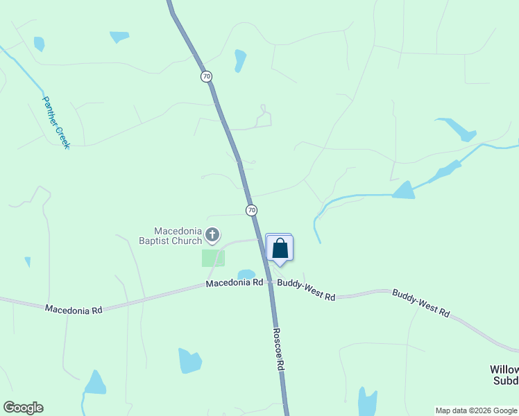 map of restaurants, bars, coffee shops, grocery stores, and more near 5 Gibson Road in Newnan