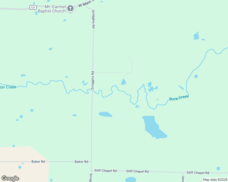 map of restaurants, bars, coffee shops, grocery stores, and more near 650 Scoggins Road in Tioga
