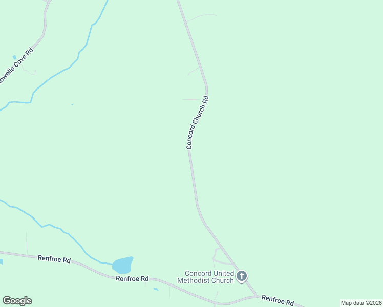 map of restaurants, bars, coffee shops, grocery stores, and more near 636-1062 Concord Church Road in Talladega