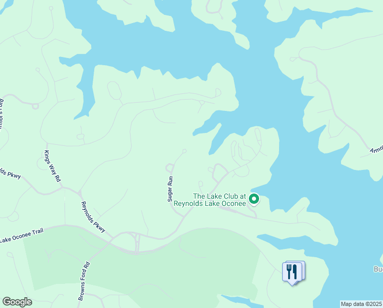 map of restaurants, bars, coffee shops, grocery stores, and more near 1200 Sugar Run in Greensboro