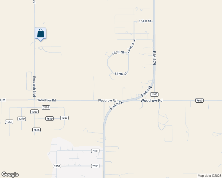 map of restaurants, bars, coffee shops, grocery stores, and more near 8902-9010 County Road 7600 in Wolfforth