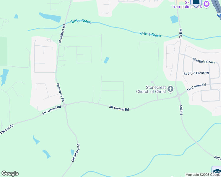 map of restaurants, bars, coffee shops, grocery stores, and more near 221 Begonia Way in McDonough