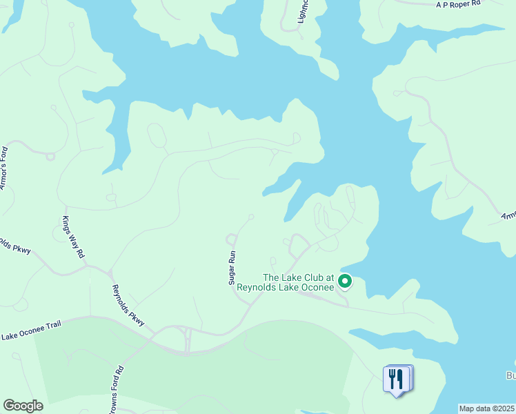 map of restaurants, bars, coffee shops, grocery stores, and more near 1200 Sugar Run in Greensboro