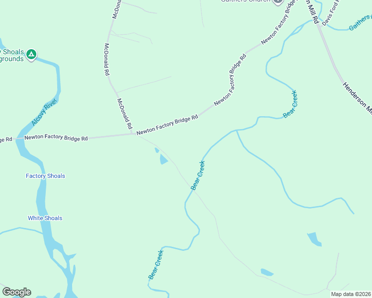 map of restaurants, bars, coffee shops, grocery stores, and more near 1301-1521 McDonald Road in Covington