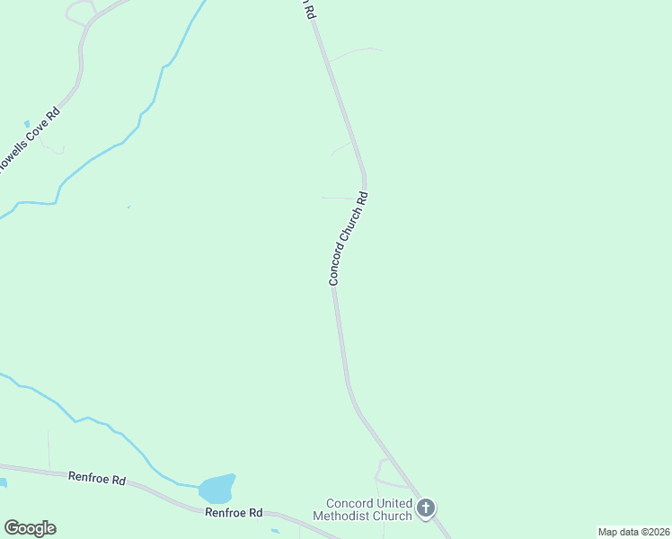 map of restaurants, bars, coffee shops, grocery stores, and more near 636-1062 Concord Church Road in Talladega