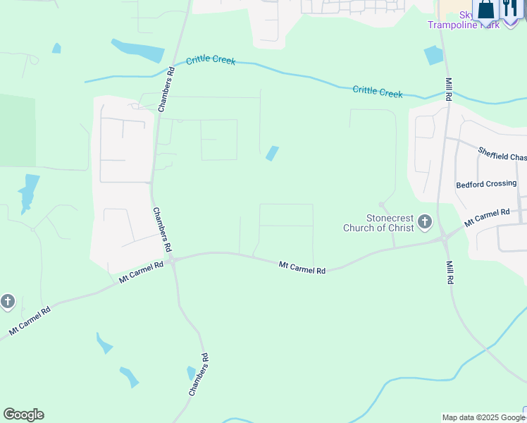 map of restaurants, bars, coffee shops, grocery stores, and more near 605 Vidalia Parkway in McDonough