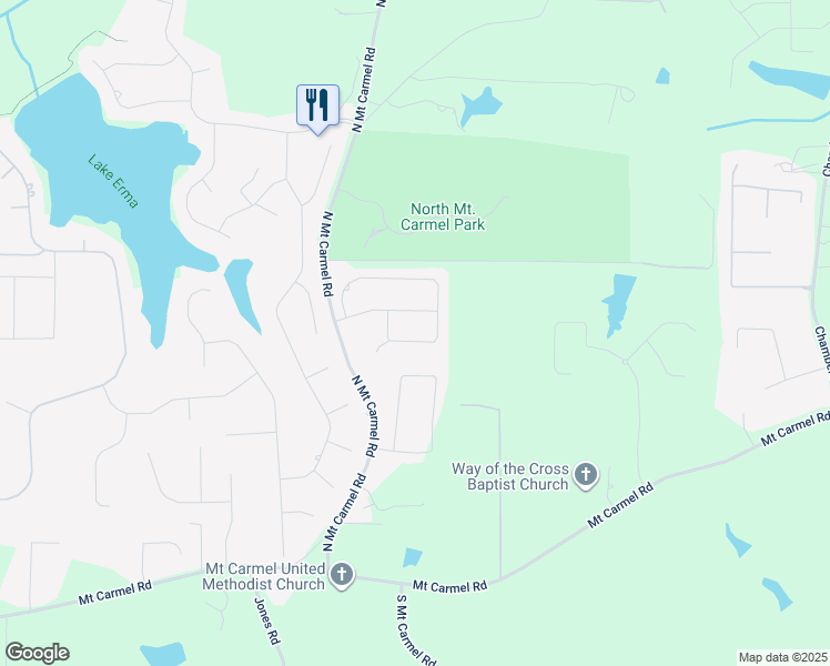 map of restaurants, bars, coffee shops, grocery stores, and more near 364 Bandelier Circle in Hampton