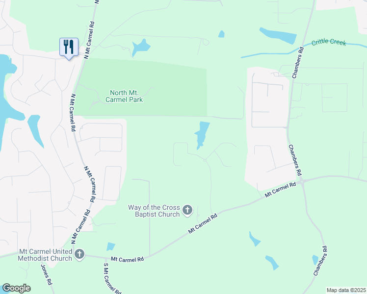 map of restaurants, bars, coffee shops, grocery stores, and more near 161 Archstone Square in McDonough