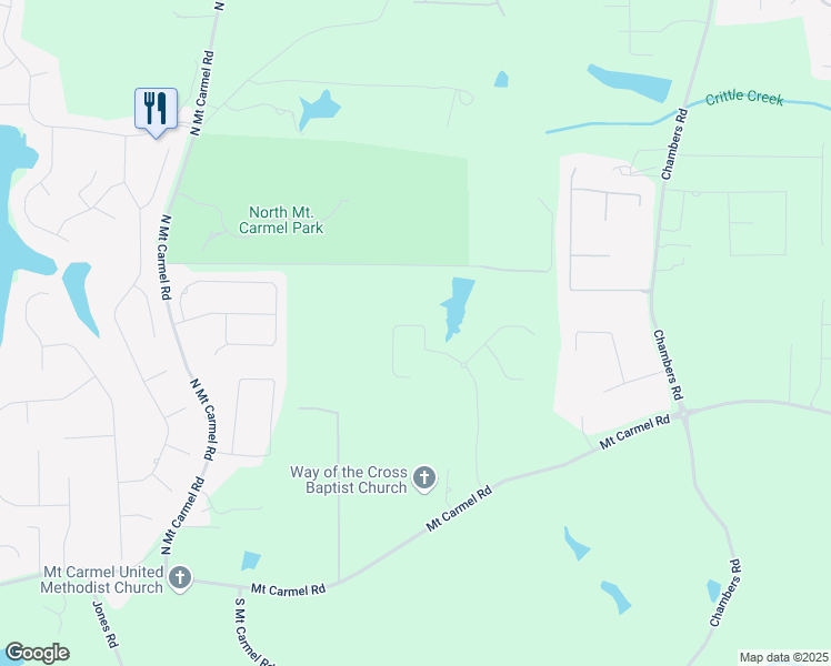 map of restaurants, bars, coffee shops, grocery stores, and more near 161 Archstone Square in McDonough