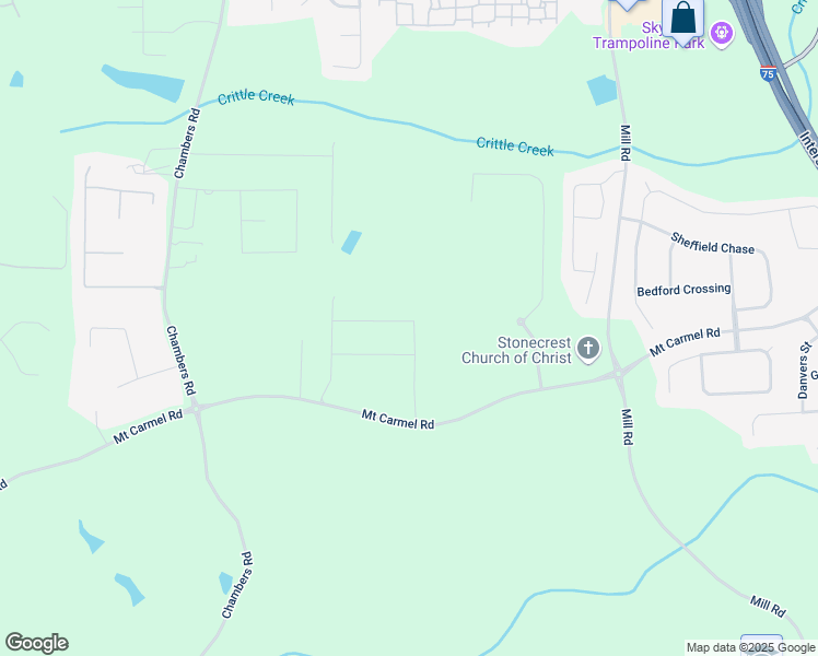 map of restaurants, bars, coffee shops, grocery stores, and more near 352 Foxglove Way in McDonough