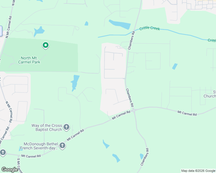 map of restaurants, bars, coffee shops, grocery stores, and more near 216 Edna Ruth Lane in McDonough