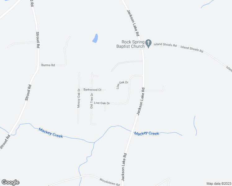 map of restaurants, bars, coffee shops, grocery stores, and more near 210 Bluff Court in Jackson