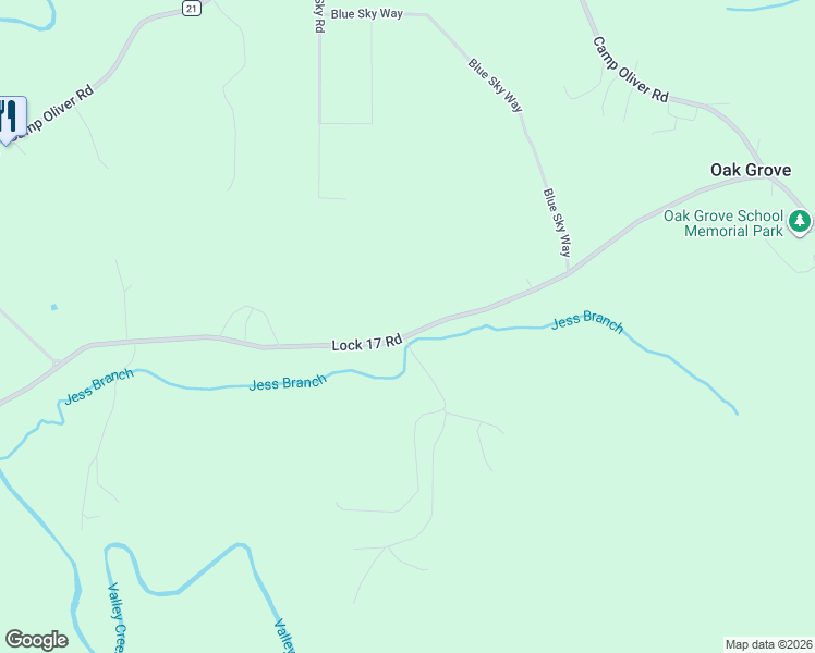 map of restaurants, bars, coffee shops, grocery stores, and more near in Oak Grove