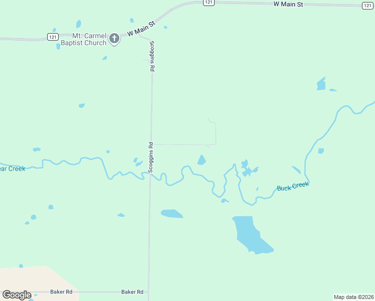map of restaurants, bars, coffee shops, grocery stores, and more near 650 Scoggins Road in Tioga