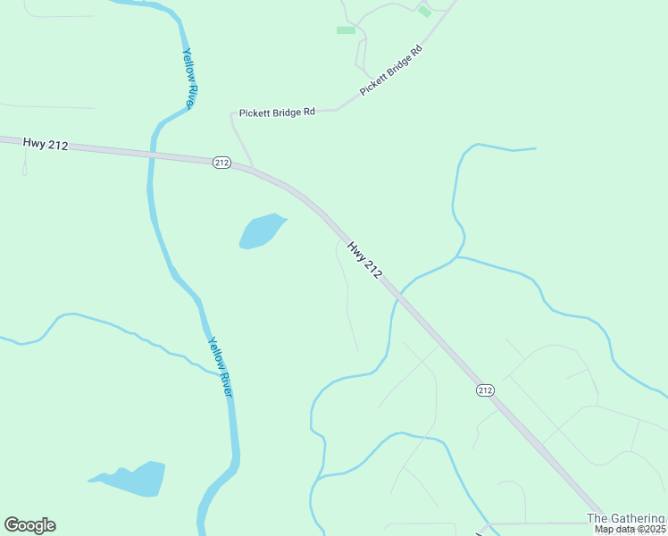 map of restaurants, bars, coffee shops, grocery stores, and more near 80 Pine Ridge Road in Covington