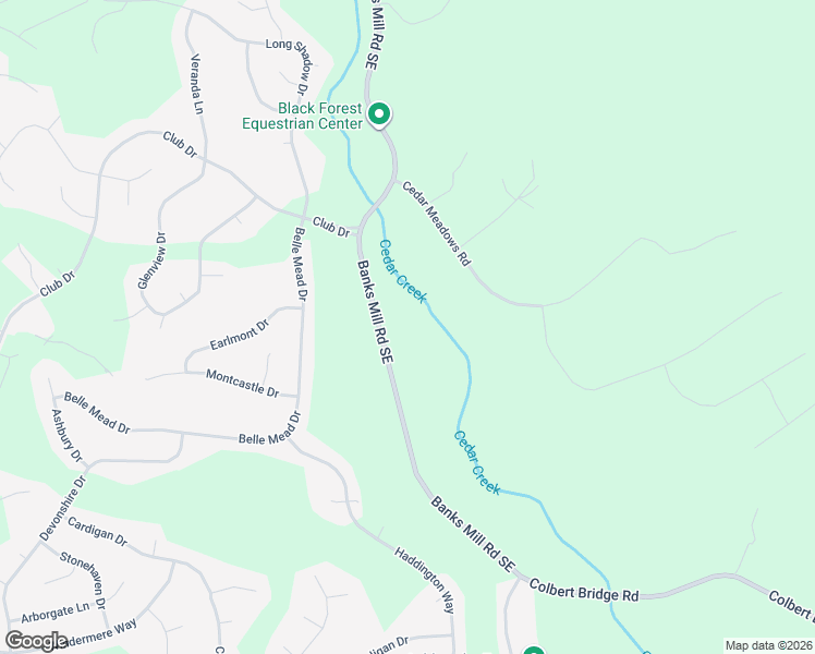 map of restaurants, bars, coffee shops, grocery stores, and more near 4719 Banks Mill Road Southeast in Aiken