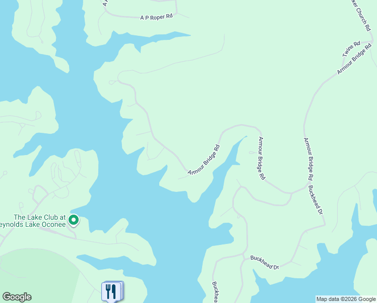 map of restaurants, bars, coffee shops, grocery stores, and more near 1981 Armour Bridge Road in Greensboro