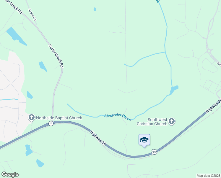map of restaurants, bars, coffee shops, grocery stores, and more near 20 Tanglewood Road in Newnan