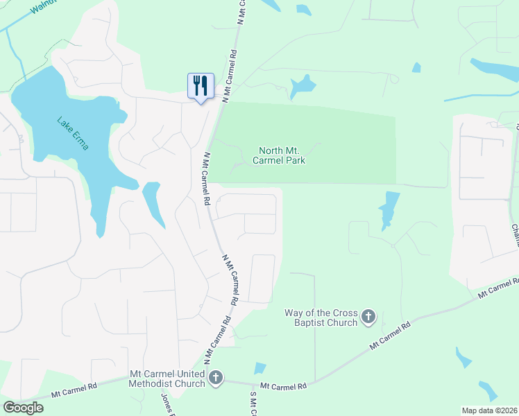 map of restaurants, bars, coffee shops, grocery stores, and more near 2 East Main Street North in Hampton