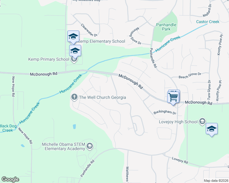 map of restaurants, bars, coffee shops, grocery stores, and more near 11027 Southwood Drive in Hampton