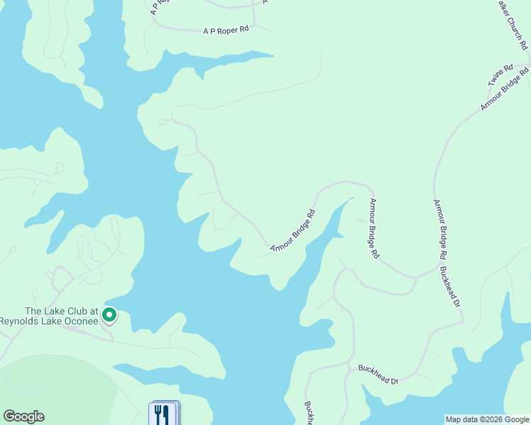 map of restaurants, bars, coffee shops, grocery stores, and more near 1981 Armour Bridge Road in Greensboro