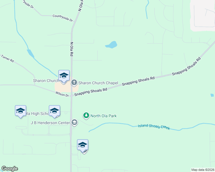 map of restaurants, bars, coffee shops, grocery stores, and more near 309 Snapping Shoals Road in McDonough