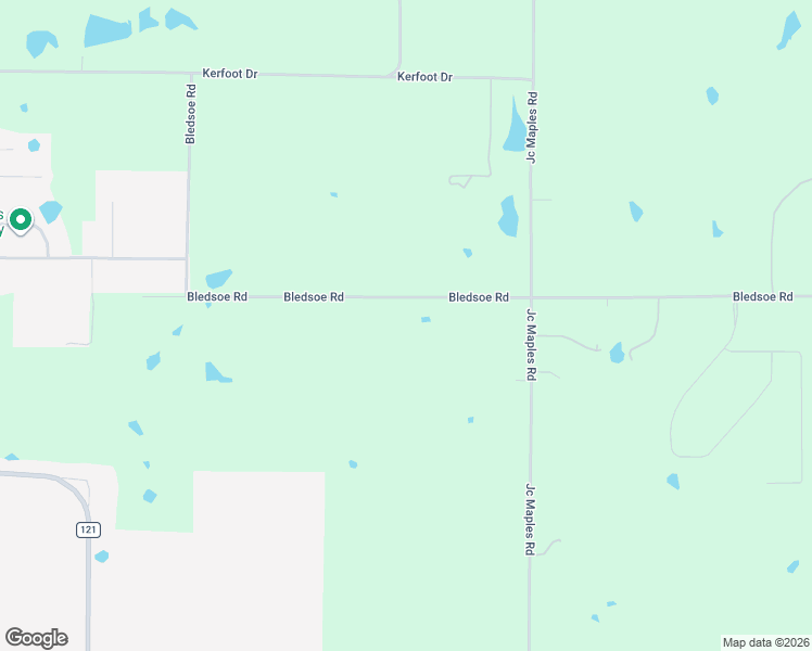 map of restaurants, bars, coffee shops, grocery stores, and more near 998 Bledsoe Road in Gunter