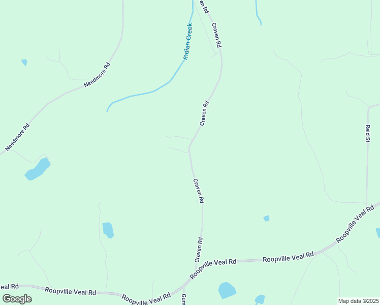 map of restaurants, bars, coffee shops, grocery stores, and more near 537 Craven Road in Roopville