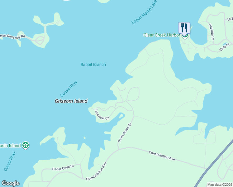 map of restaurants, bars, coffee shops, grocery stores, and more near 149 Waters Edge Point in Alpine