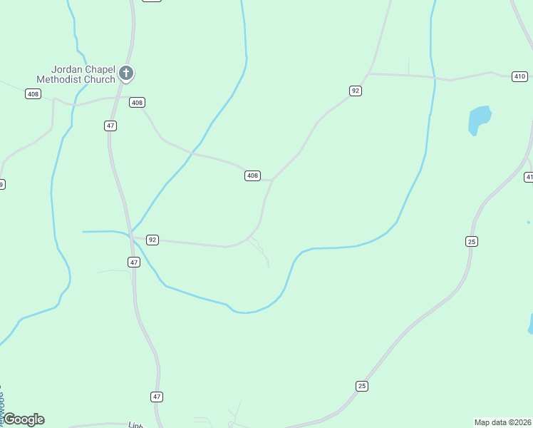 map of restaurants, bars, coffee shops, grocery stores, and more near 10717 County Road 92 in Newell
