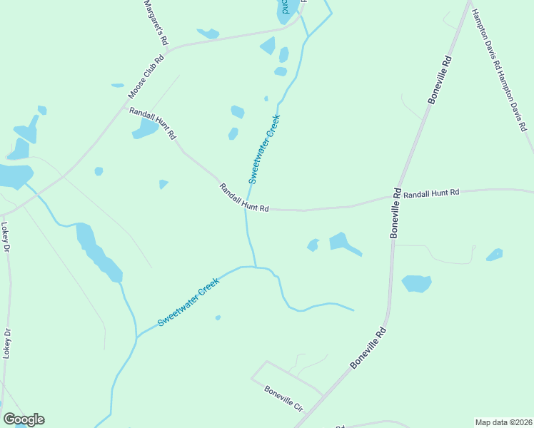 map of restaurants, bars, coffee shops, grocery stores, and more near 1539 Randall Hunt Road in Dearing