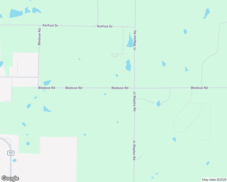 map of restaurants, bars, coffee shops, grocery stores, and more near 1114 Bledsoe Road in Gunter