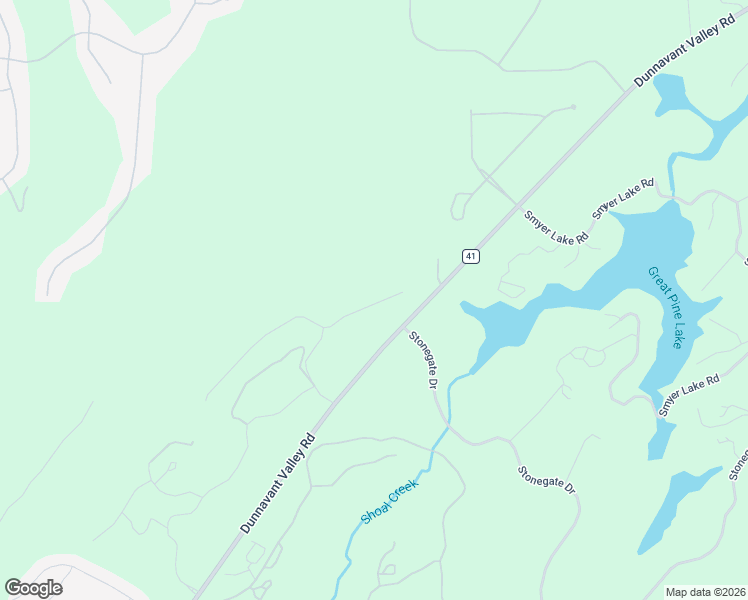 map of restaurants, bars, coffee shops, grocery stores, and more near 1610-1612 Dunnavant Valley Road in Leeds