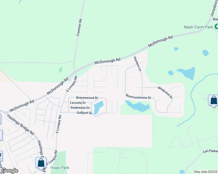 map of restaurants, bars, coffee shops, grocery stores, and more near 2701 Calvary Drive in Hampton