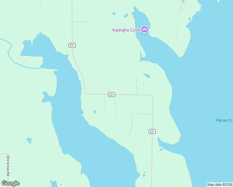 map of restaurants, bars, coffee shops, grocery stores, and more near 1167 County Road 231 in Valley View