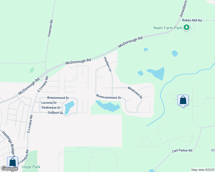 map of restaurants, bars, coffee shops, grocery stores, and more near 2774 Hunters Court in Hampton