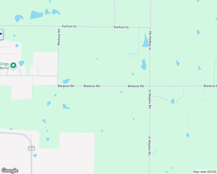 map of restaurants, bars, coffee shops, grocery stores, and more near 910 Bledsoe Road in Gunter
