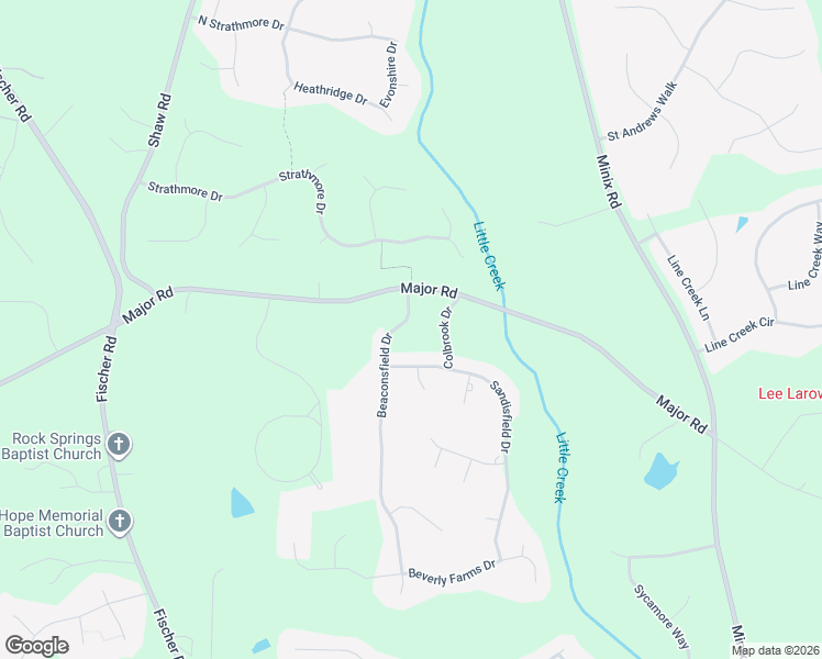 map of restaurants, bars, coffee shops, grocery stores, and more near 36 Sandisfield Drive in Sharpsburg